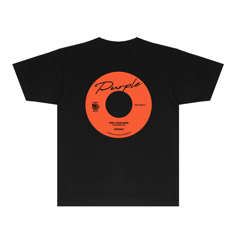 New Purple Short-Sleeve T-Shirt