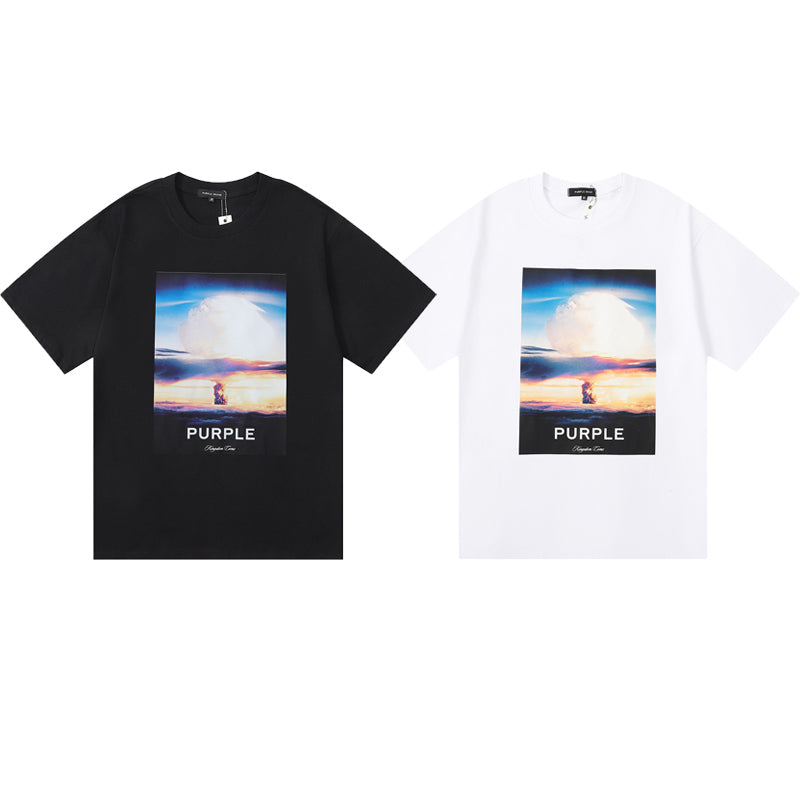 Street style Purple Brand T-shirt