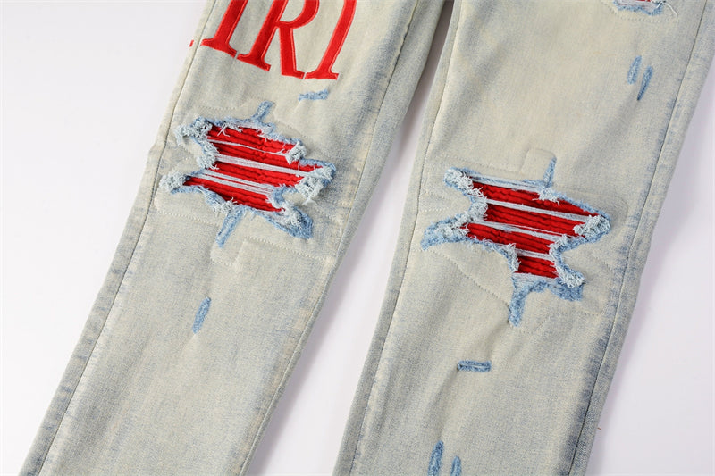 Fashion Amiri men's jeans 8886