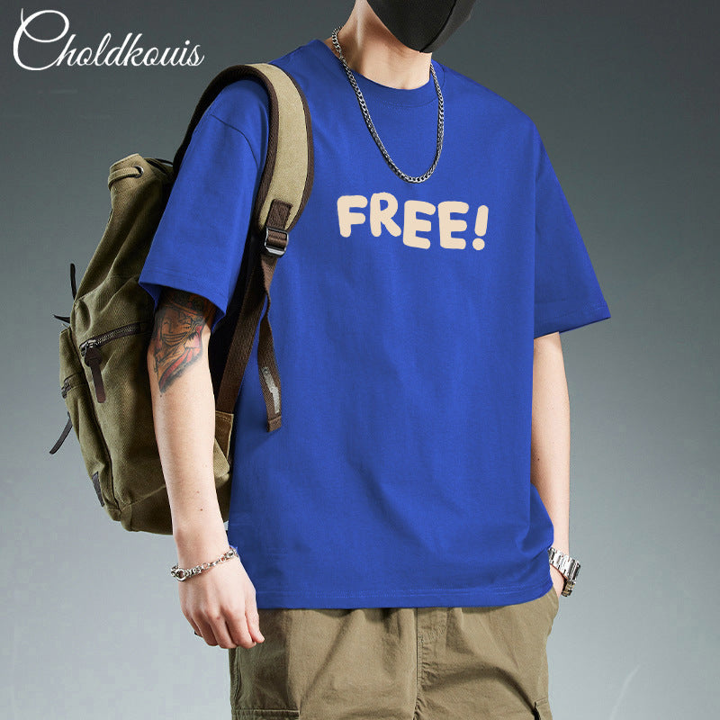 American street fashion T-shirt