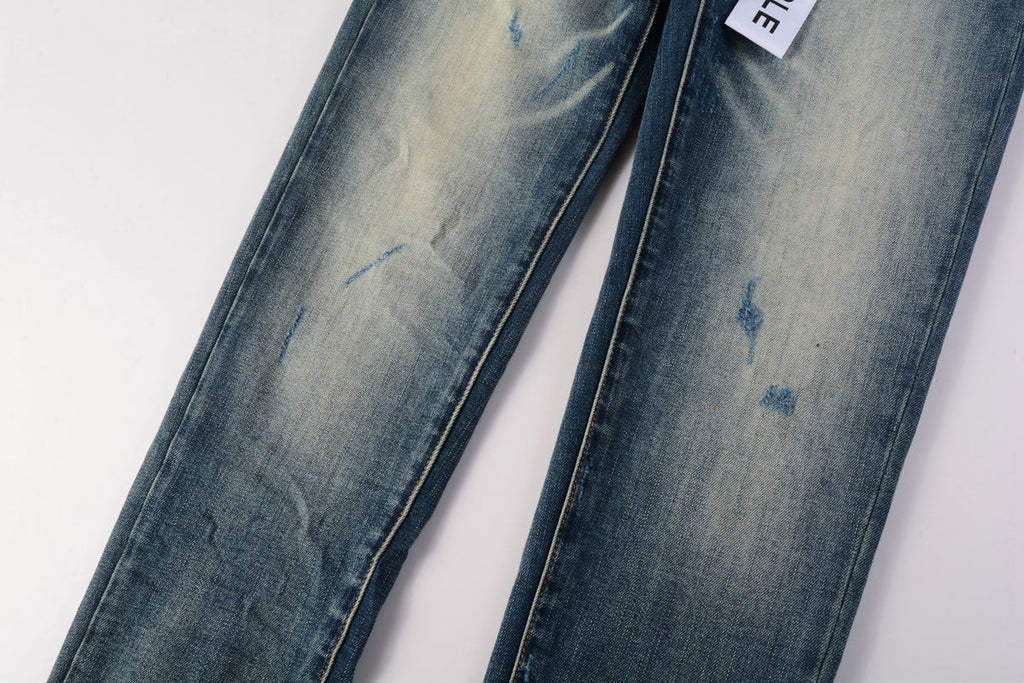 Men's Purple Jeans 9055