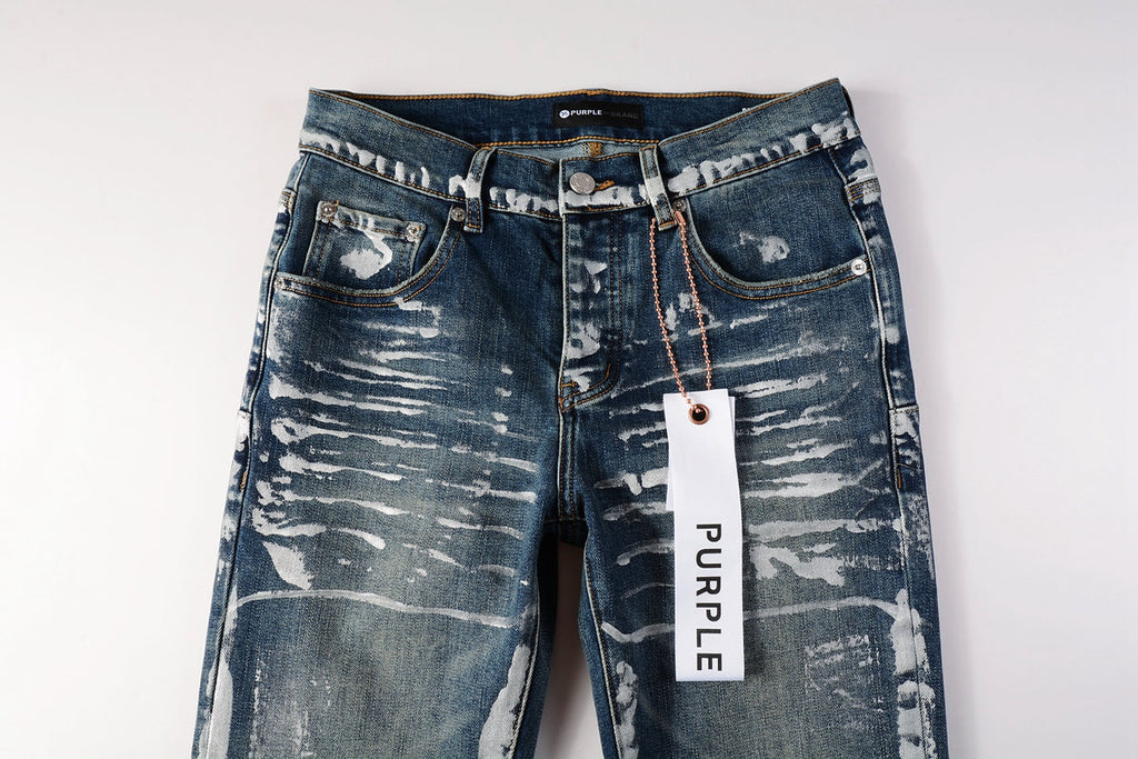 Men's Purple Jeans 9040