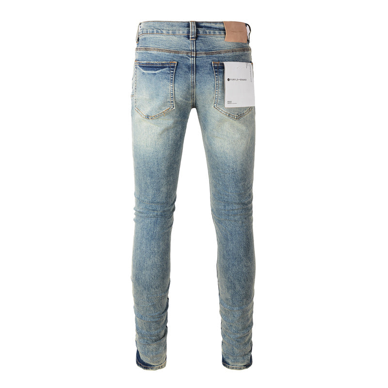 Men's Purple Jeans 9015